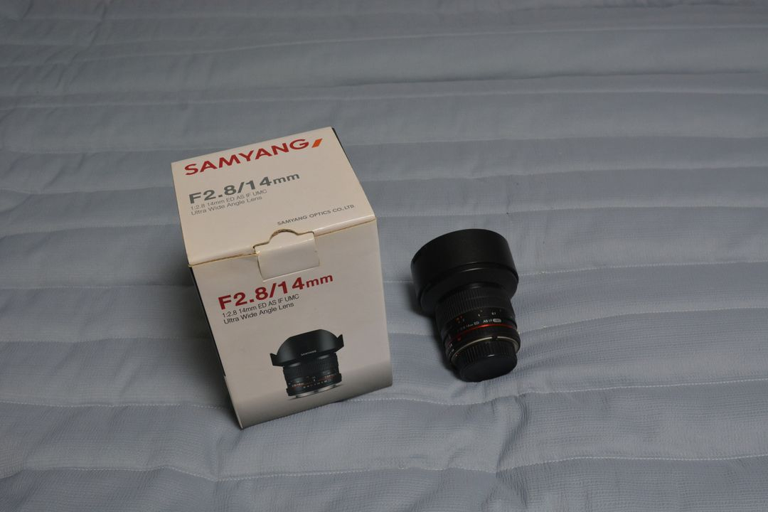 삼양 MF 14mm F2.8 초광각 단렌즈 니콘마운트--2