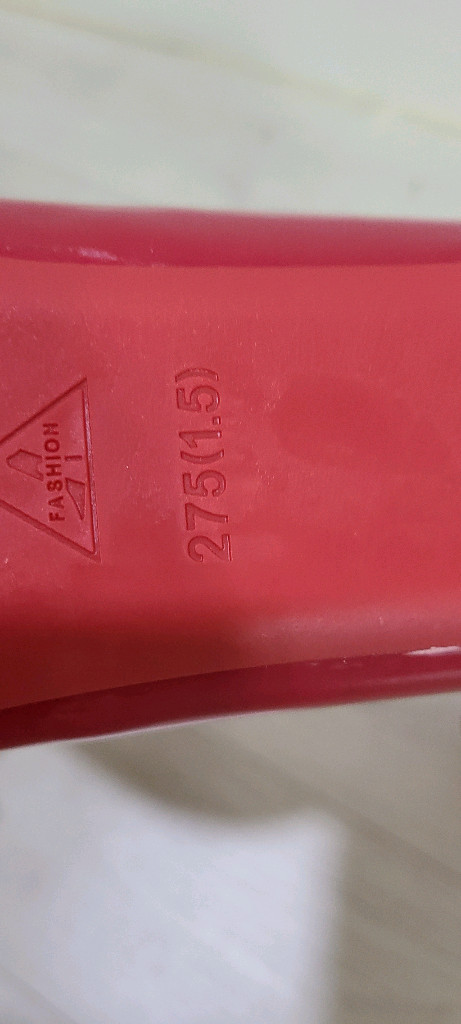 레드 포인티드 펌프스 남성용 하이힐--3