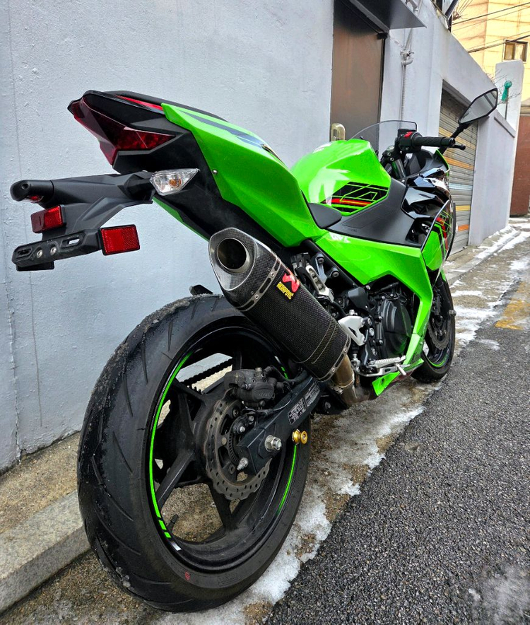 가와사키 닌자400 23년식 아크라 구변완료--4