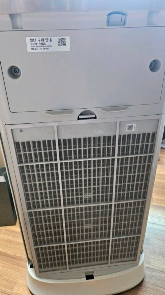 삼성 공기청정기 AX60M5550WFD 새필터 장착 이미지