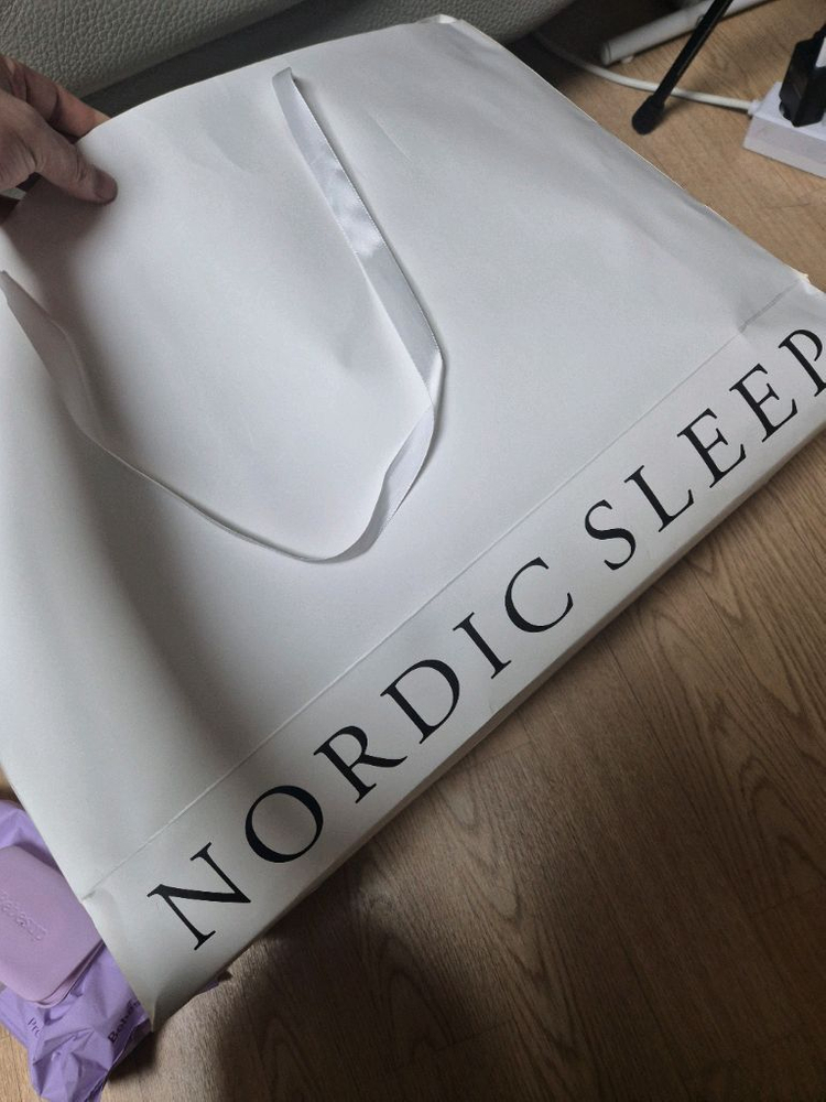 노르딕슬립 베개 미디움로우 미사용 2개--2