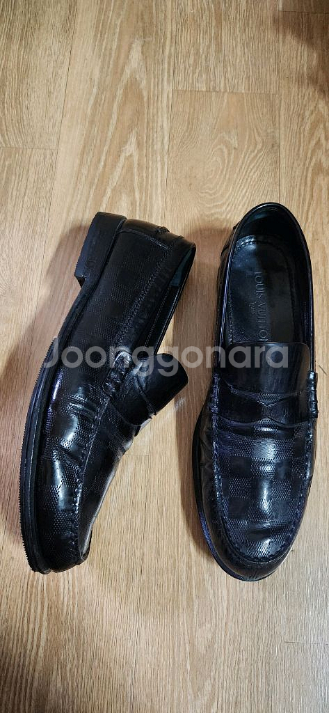 루이비통구두 다미에 루이비통로퍼 신사화 265mm--4