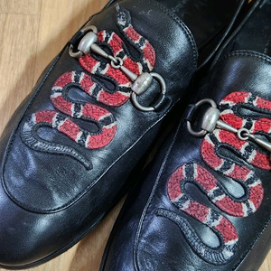 265mm 구찌구두 홀스빗 스네이크 구찌로퍼