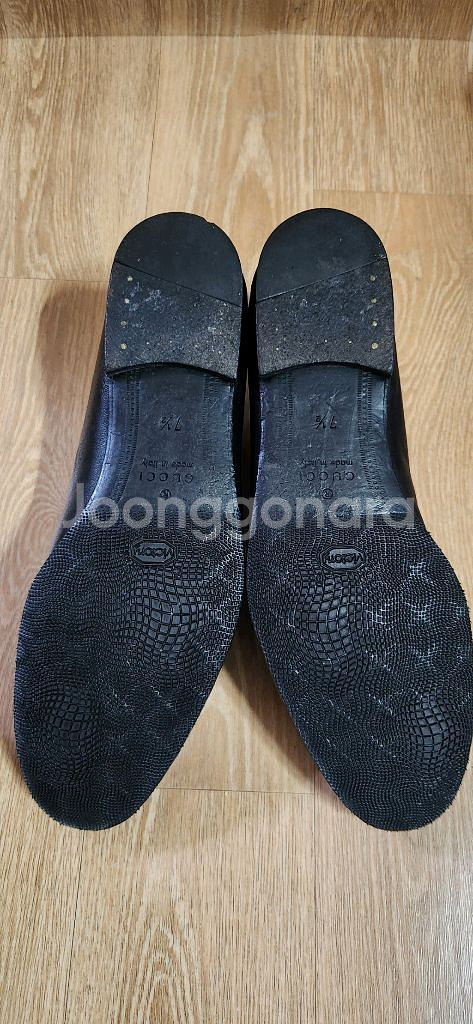 265mm 구찌구두 홀스빗 스네이크 구찌로퍼--6