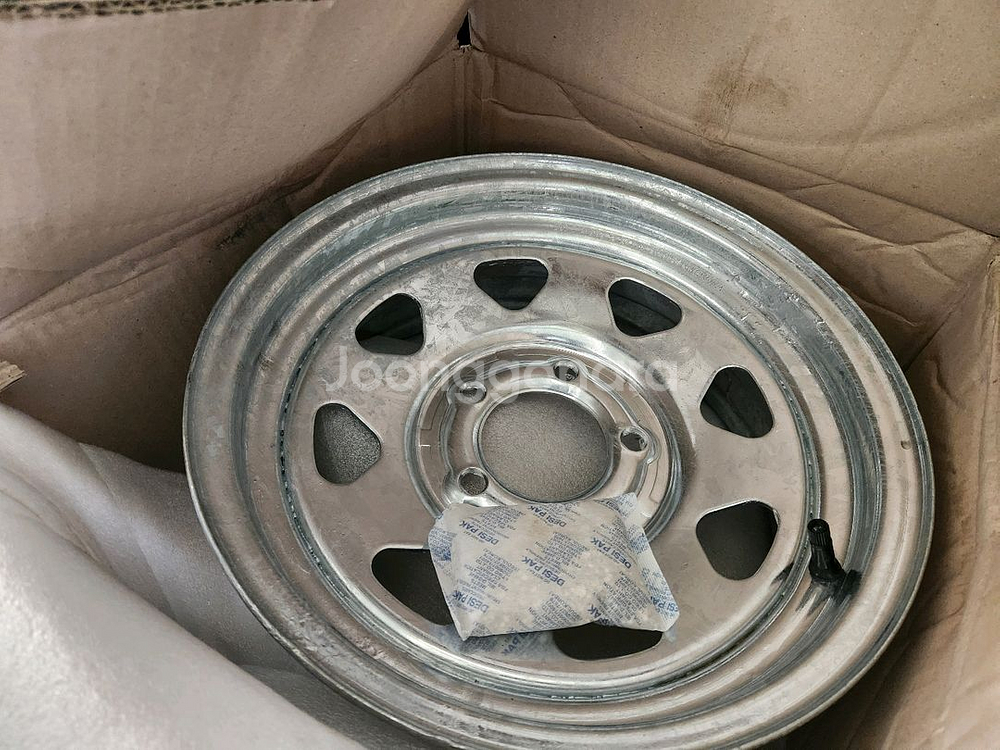 14인치 5홀 보트트레일러 휠 새거