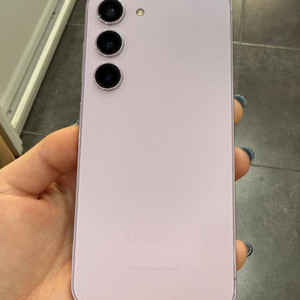 무잔상)갤럭시S23 라벤더 256GB Y1323