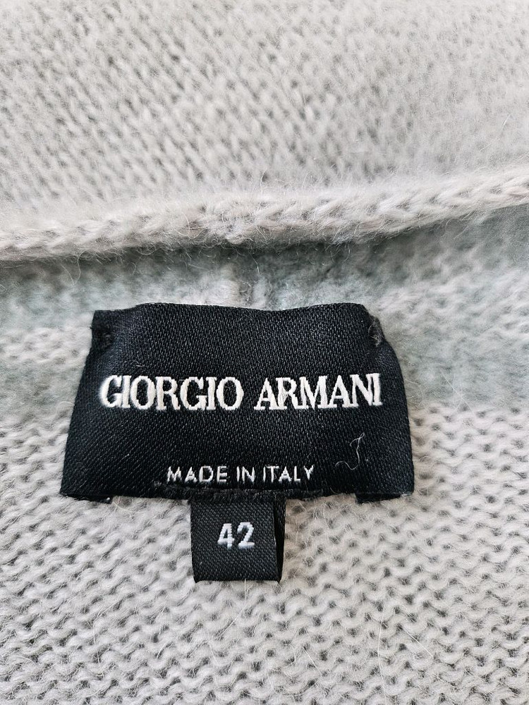 조르지오 아르마니 알파카 롱 가디건 GIORGIO ARMANI--6