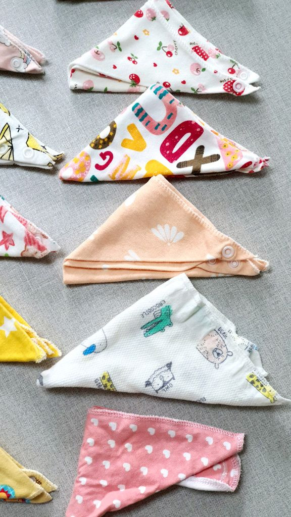 아기 면턱받이 18개 (턱받이, 턱받이빕, 유아턱받이) 이미지