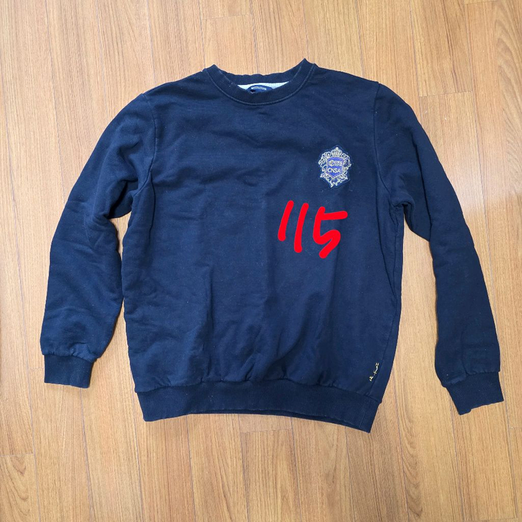 충남삼성고등학교 체육복 맨투맨 생활복 판매 (한개씩 남음) 이미지