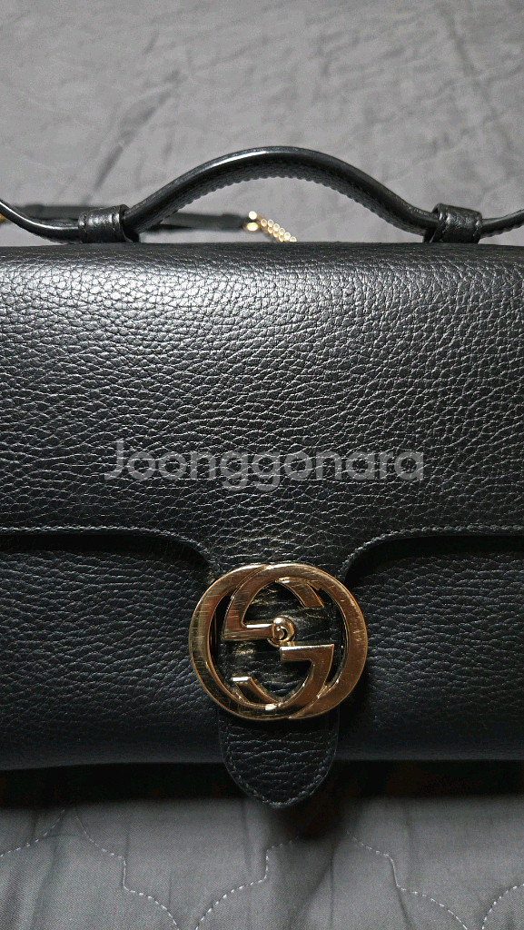 구찌 인터로킹 미니백--4