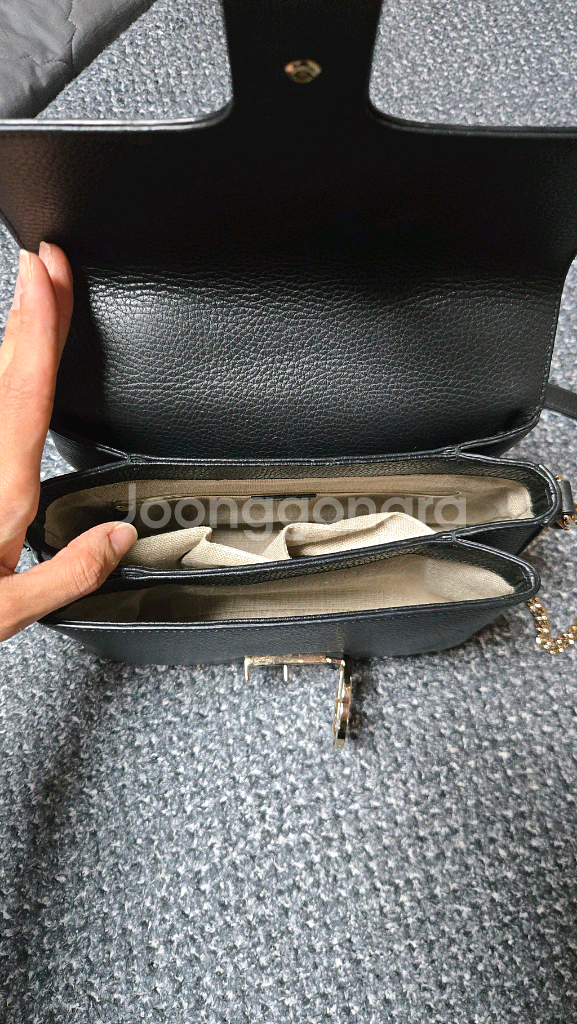 구찌 인터로킹 미니백--6