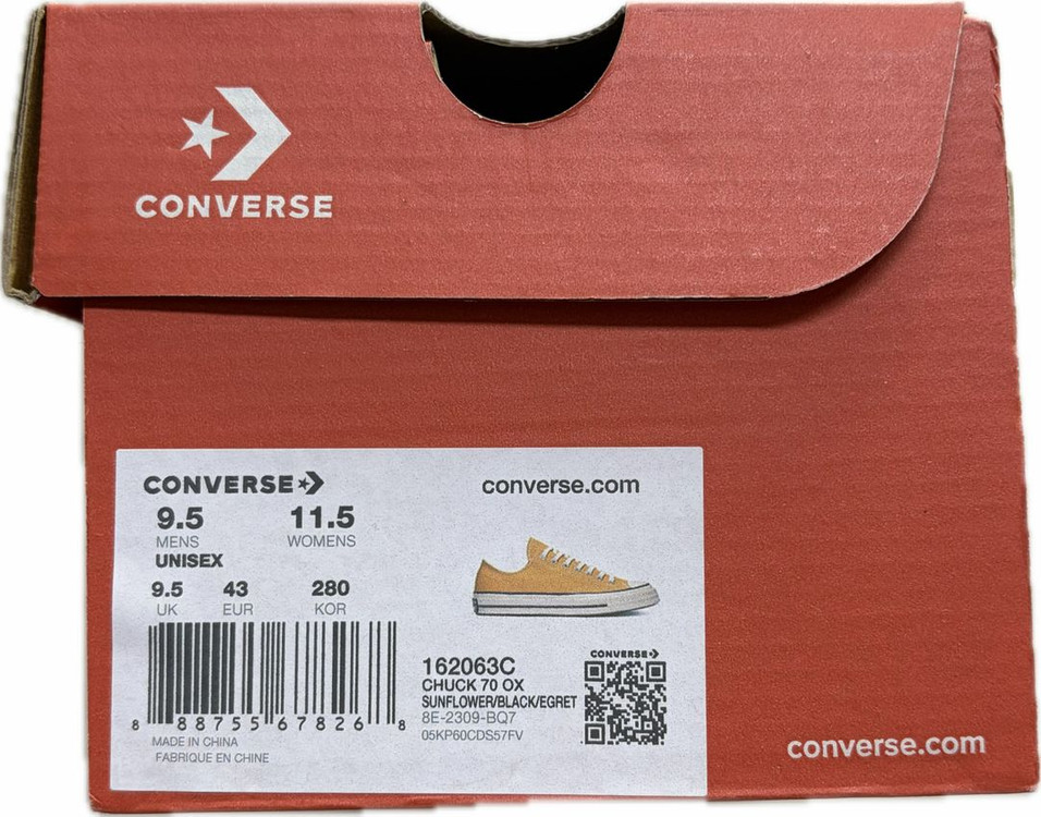 컨버스 척 70 선플라워 280 이미지