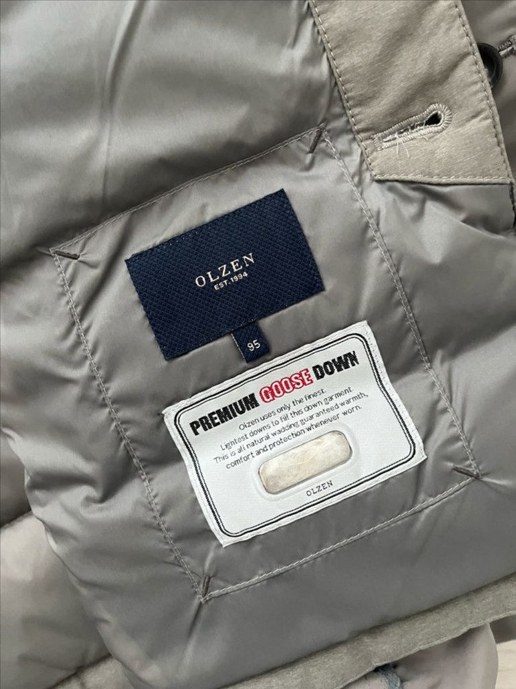 올젠 패딩 2중 프리미엄 구스다운 자켓--2