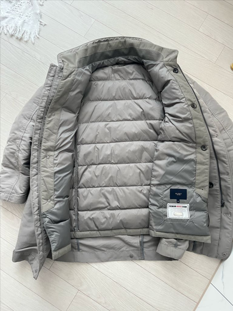 올젠 패딩 2중 프리미엄 구스다운 자켓--3
