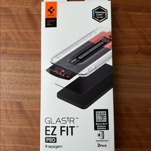 새상품 2매입 슈피겐 아이폰17 Air 저반사 강화유리 이지핏 프로