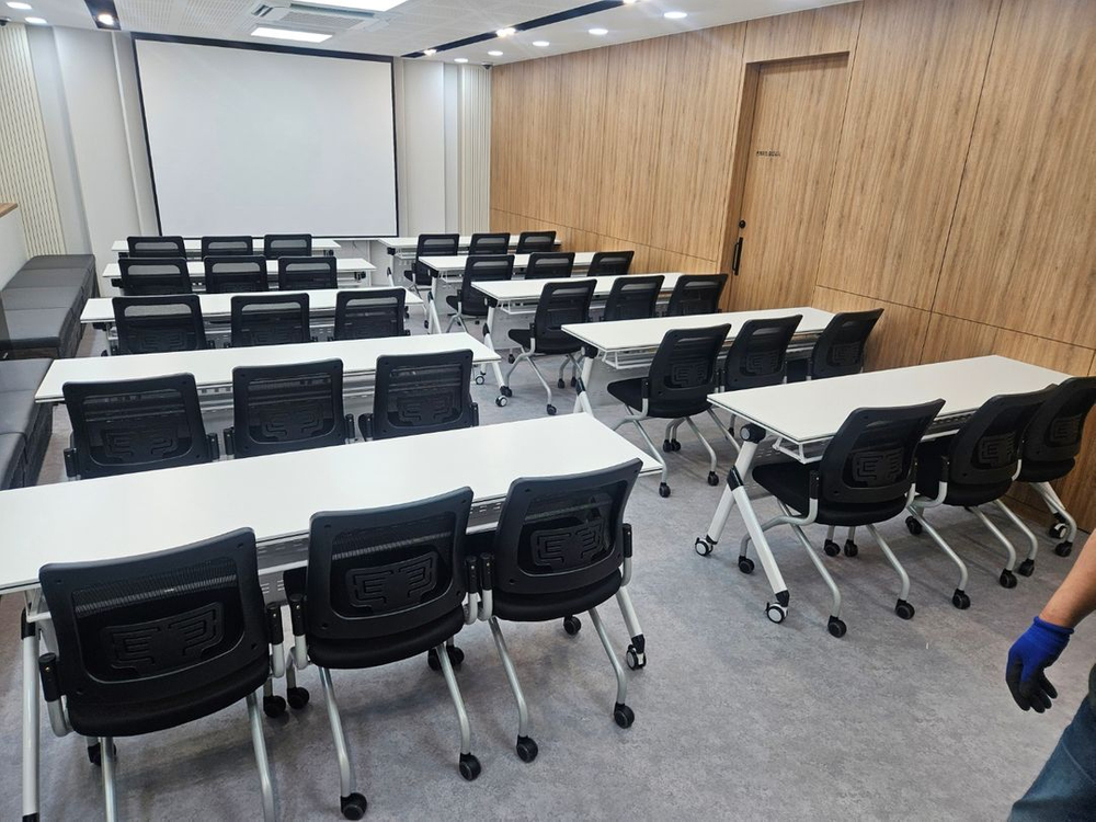 회의테이블 강의실책상 강의용테이블 학원용책상 세미나테이블 교육실탁자 사무실책상[신품출고]--3