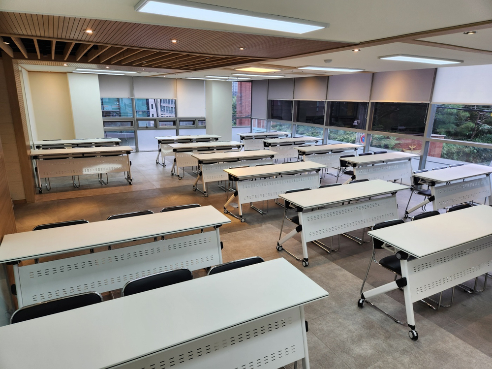 회의테이블 강의실책상 강의용테이블 학원용책상 세미나테이블 교육실탁자 사무실책상[신품출고]--9