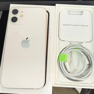 풀박스)아이폰12미니 화이트 128GB/81%