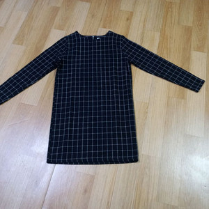 DARPHIN 모 체크 원피스