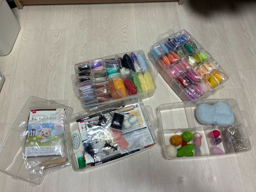 양모펠트 일괄판매 이미지