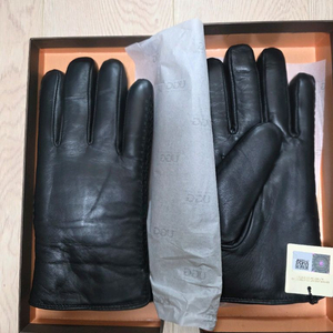 UGG 남성 가죽 장갑 블랙 (정품,새제품)