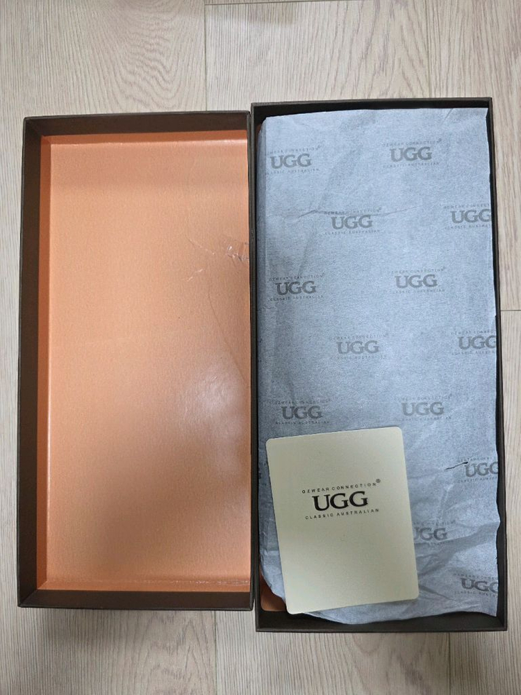 UGG 남성 가죽 장갑 블랙 (정품,새제품) 이미지