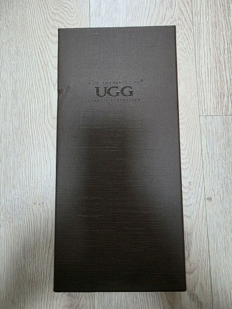 UGG 남성 가죽 장갑 블랙 (정품,새제품) 이미지