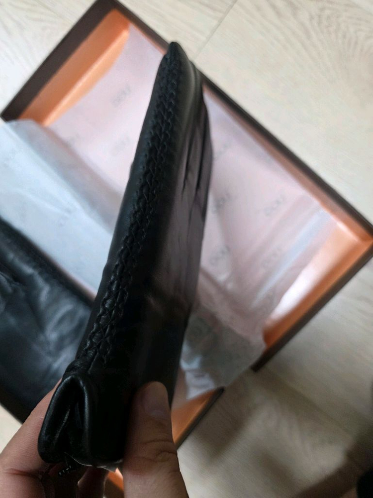 UGG 남성 가죽 장갑 블랙 (정품,새제품) 이미지