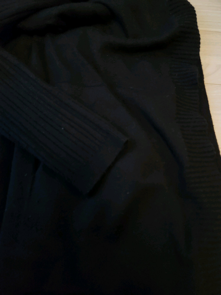 고급스러운 롱 가디건 블랙 55-66--3