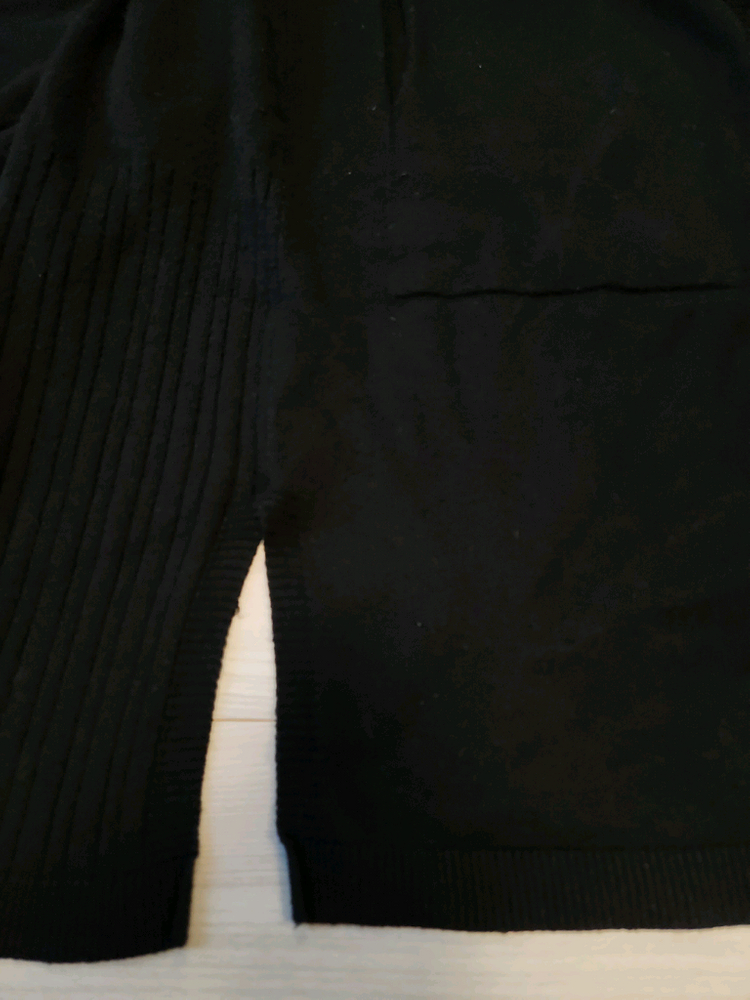 고급스러운 롱 가디건 블랙 55-66--4