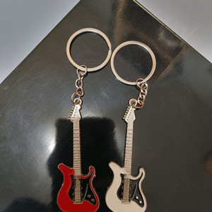 락기타 금속 키링 일괄
