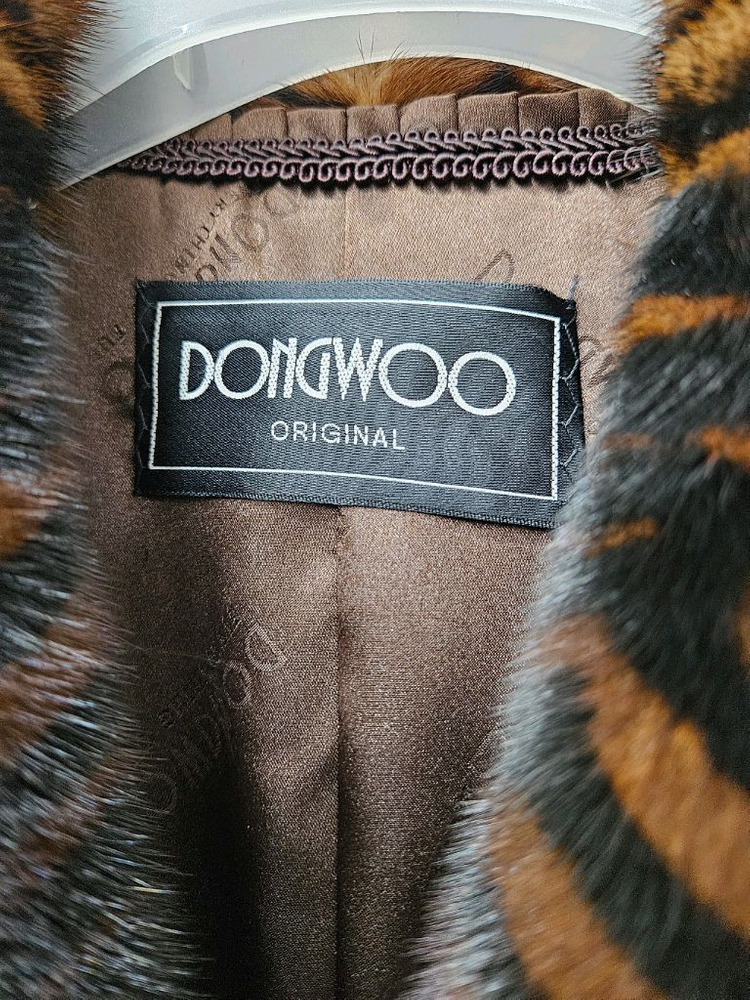 동우모피 사가밍크 지브라통밍크코트 55~66--7