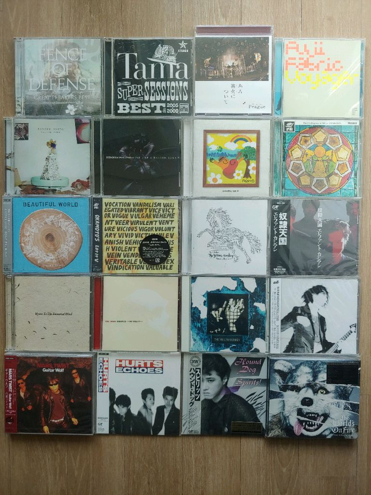 음반 90장 일괄 CD / J-pop J-Rock 락 일본 음악 제이팝--5