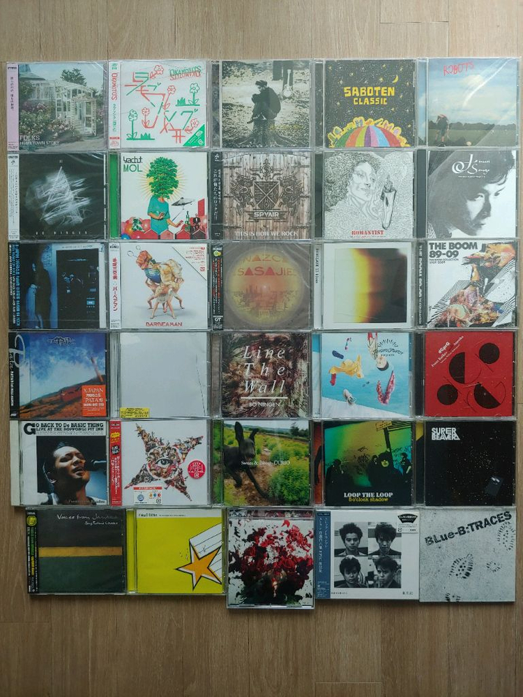 음반 90장 일괄 CD / J-pop J-Rock 락 일본 음악 제이팝--7