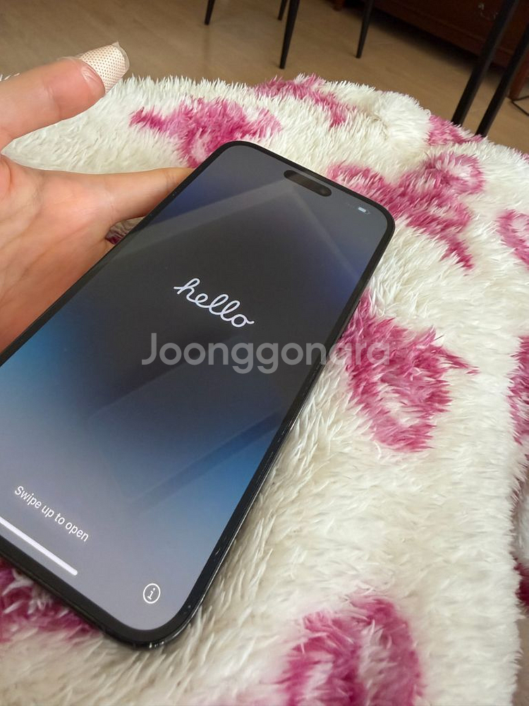 아이폰 15 프로 블루 128GB--4