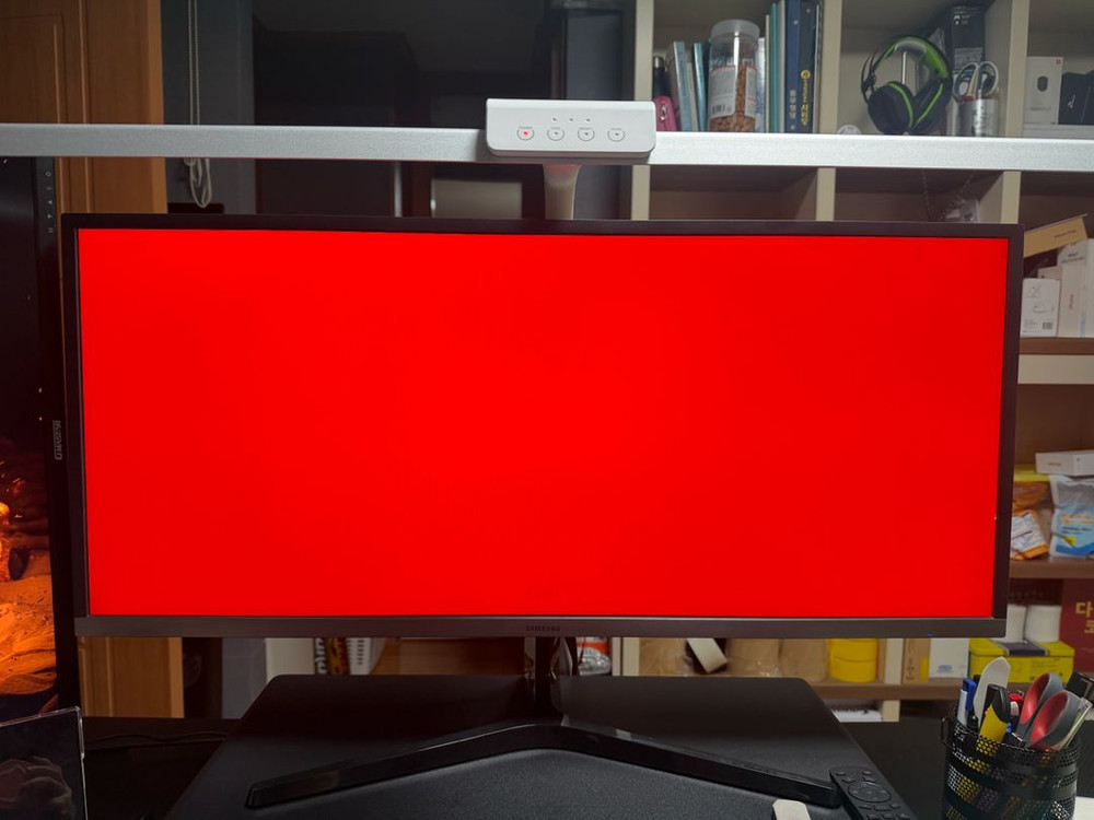 삼성 S34J550 울트라 와이드 모니터--3