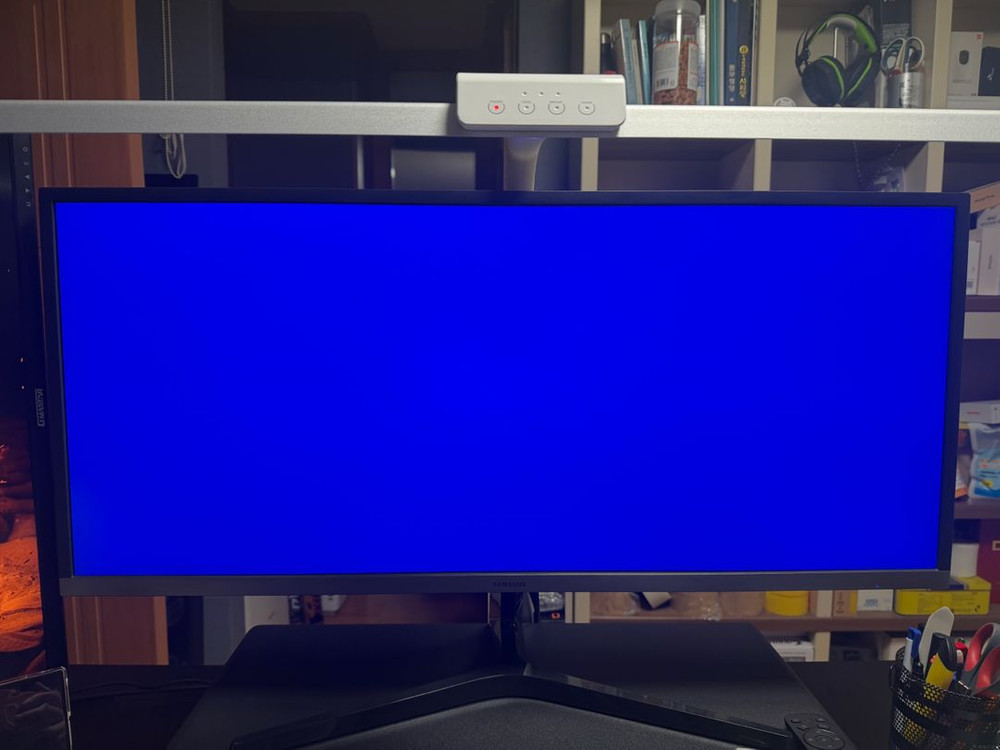 삼성 S34J550 울트라 와이드 모니터--5