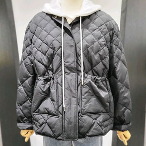 보브 2022 퀼팅 구스다운 숏 패딩 66 사이즈