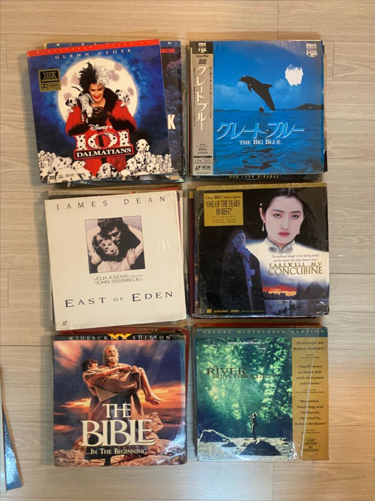 레이저 디스크 수입 중고 판매 (개봉) 이미지