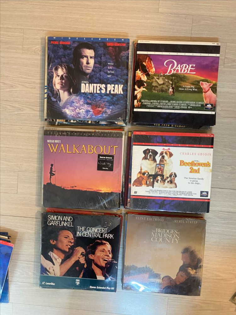 레이저 디스크 수입 중고 판매 (개봉) 이미지