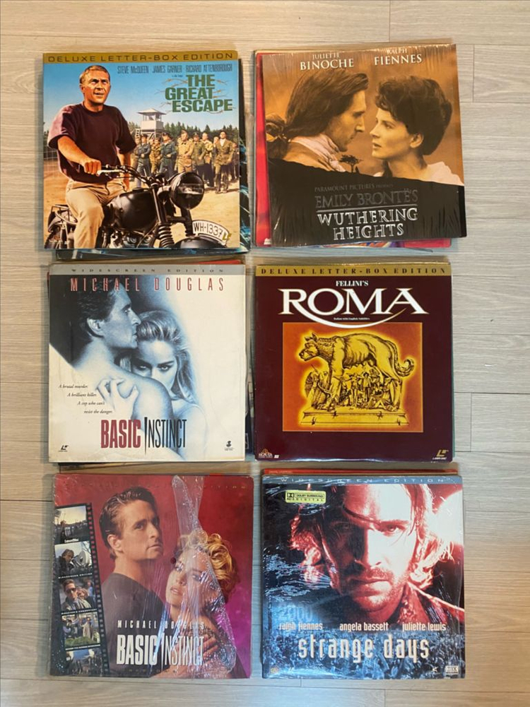 레이저 디스크 수입 중고 판매 (개봉) 이미지