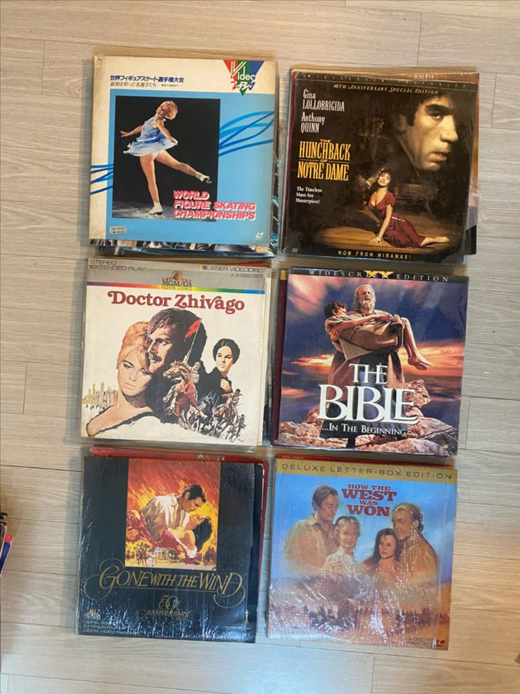 레이저 디스크 수입 중고 판매 (개봉) 이미지