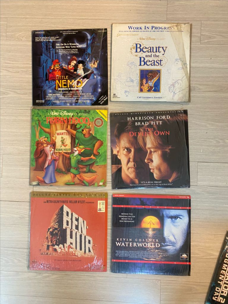 레이저 디스크 수입 중고 판매 (개봉) 이미지