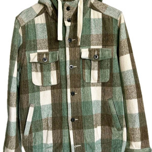 [48] 나이젤카본 코튼 플란넬 후드 셔츠 자켓