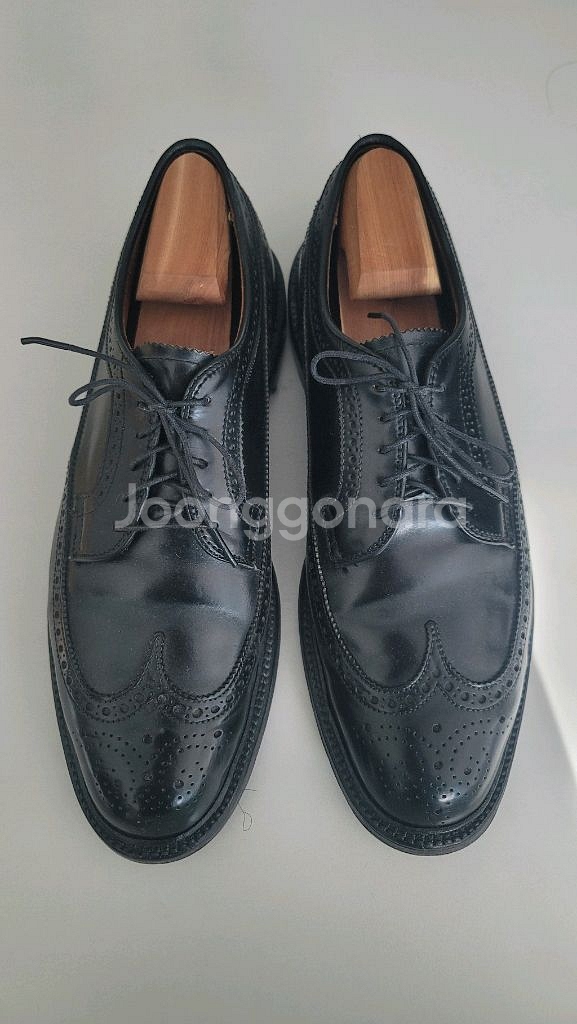 알든 Alden 롱윙 코도반 블랙 10C--5