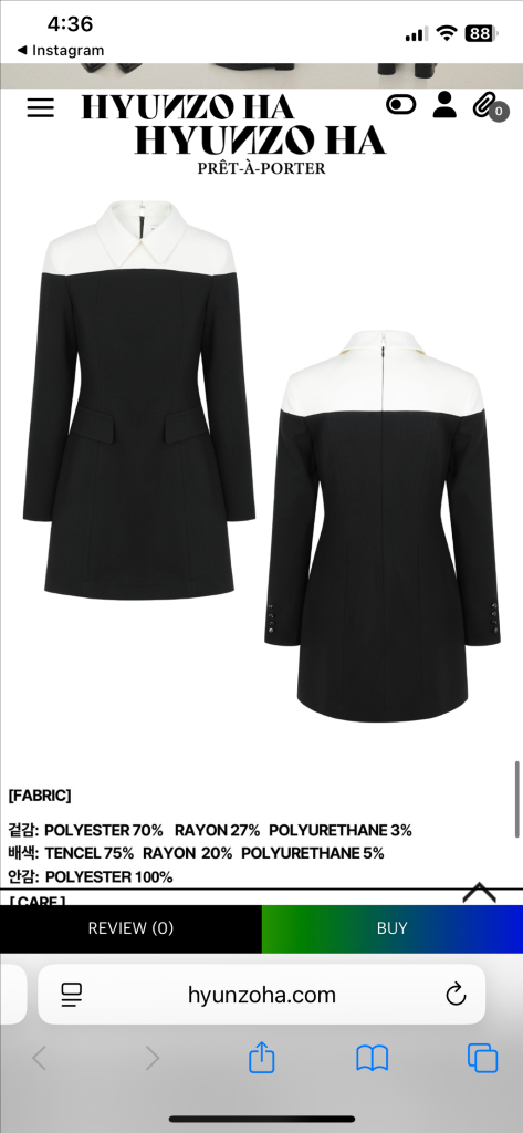 블랙 미니 드레스 하객룩 연말룩--5