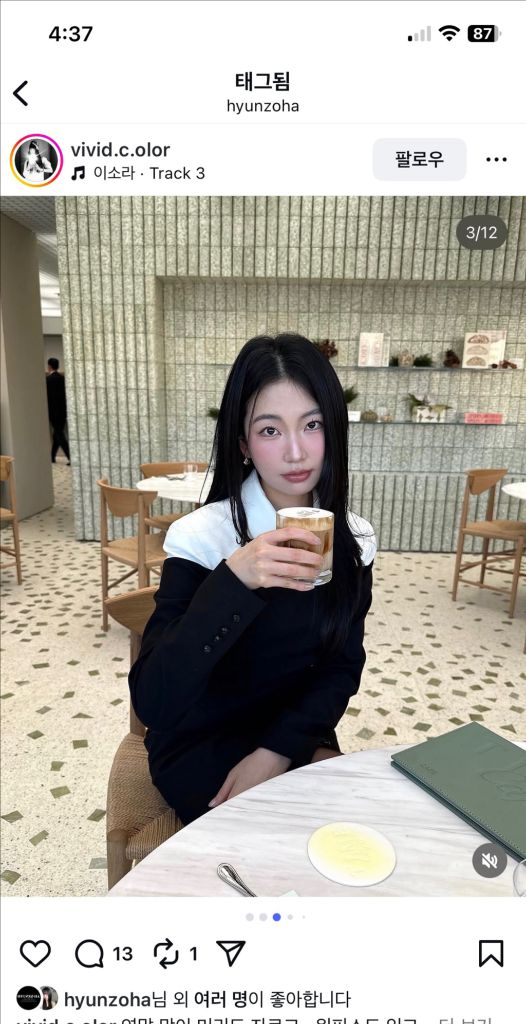 블랙 미니 드레스 하객룩 연말룩--9