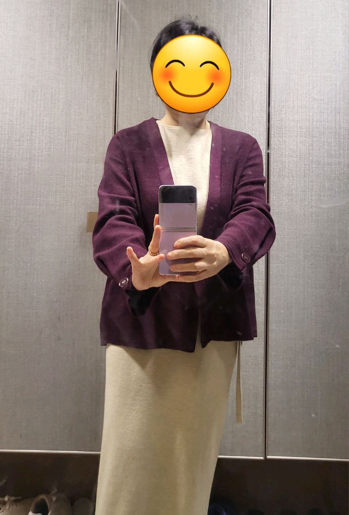 SJ 가디건 (한섬 랑방 더캐시미어 오브제 마인 타임) 이미지