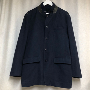 솔리드옴므 우영미 스탠드카라 자켓 네이비(110)