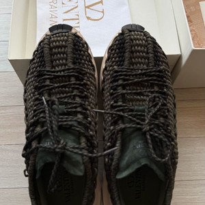 발렌티노운동화, 발렌티노 가라바니 크로셰 남성 스니커즈(정품,42사이즈,270cm)